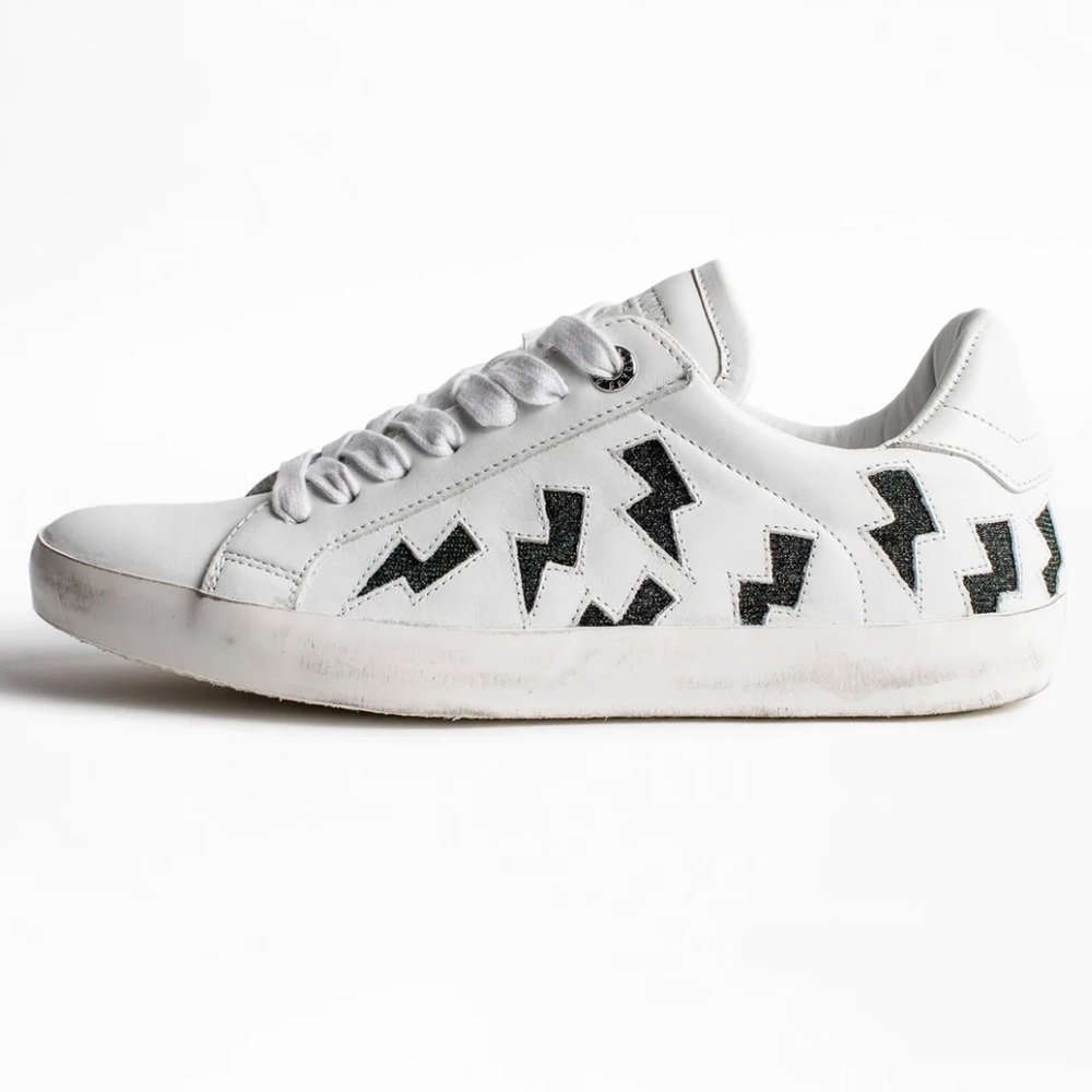 🔳ZADIG & VOLTAIRE SHOES!! LIGHTNING BOLT SOLD OUT!! SIZE 39! BRAND NEW BOX!!